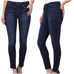 Joe’s Jeans distressed skinny ankle dark wash blue jeans women’s Sz 24